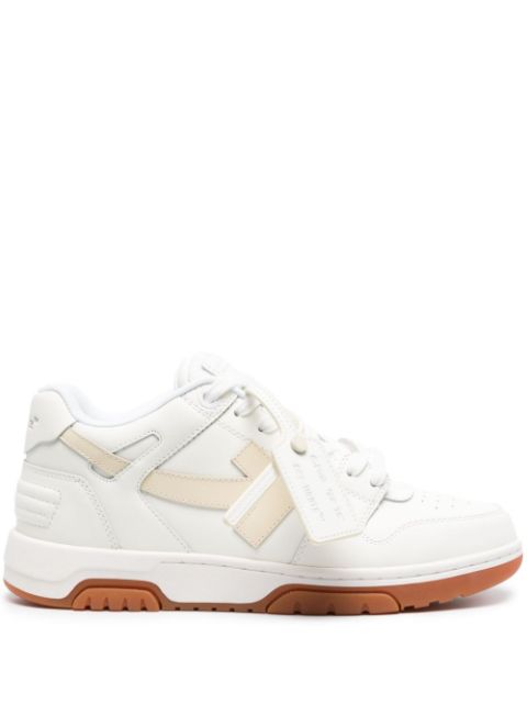 Off-White Out Of Office panelled leather sneakers Men