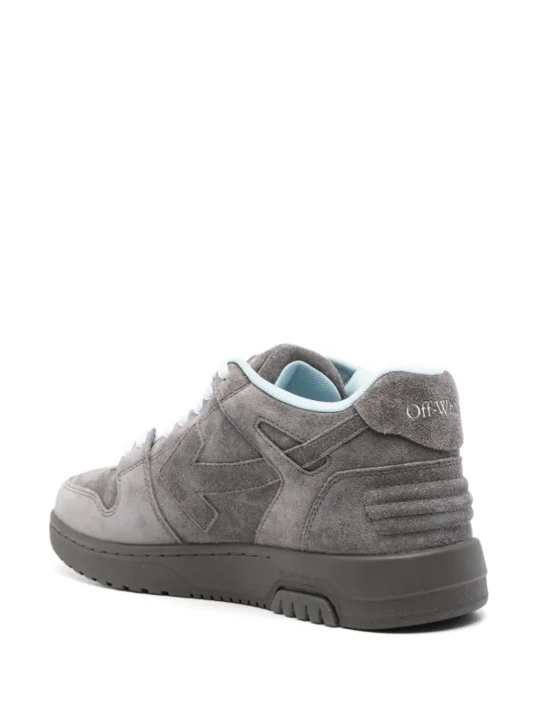 Off-White グレー スエード