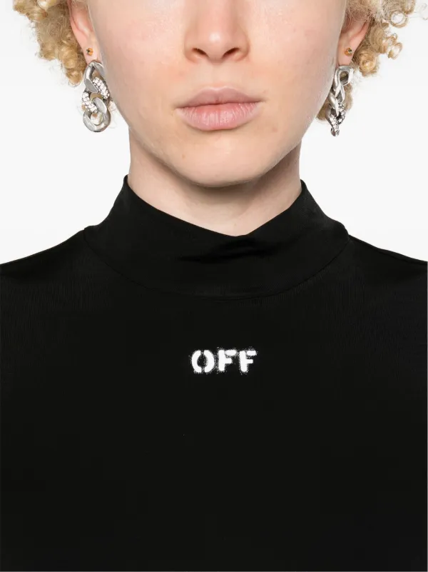 【関税込み】Off-White ブラック クロップド Tシャツ Off-White クロップド Tシャツ | ブラック | FARFETCH JP