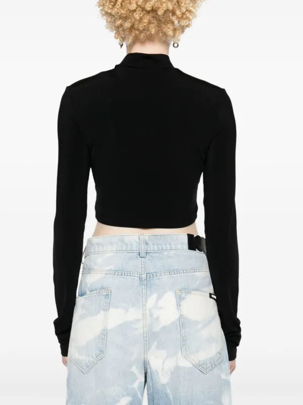 【関税込み】Off-White ブラック クロップド Tシャツ Off-White クロップド Tシャツ | ブラック | FARFETCH JP