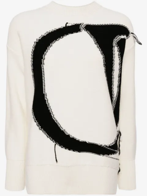 Off-White Ow maxi logo jumper
