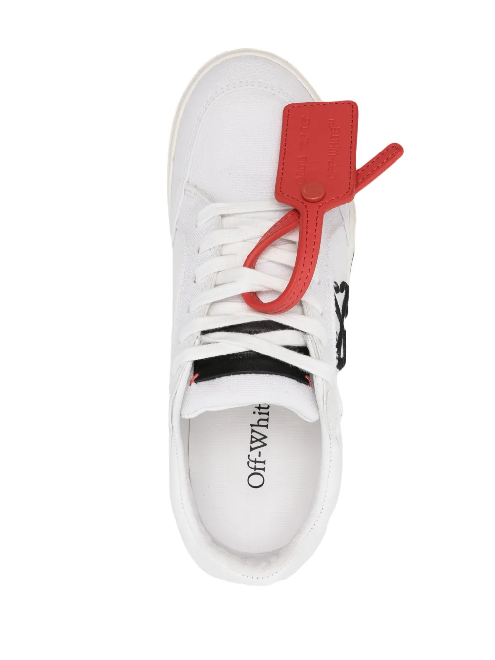 Off-White New Low Vulcanized canvas sneakers