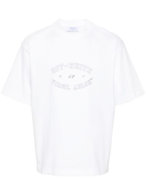 Off-White logo-print cotton T-shirt Men