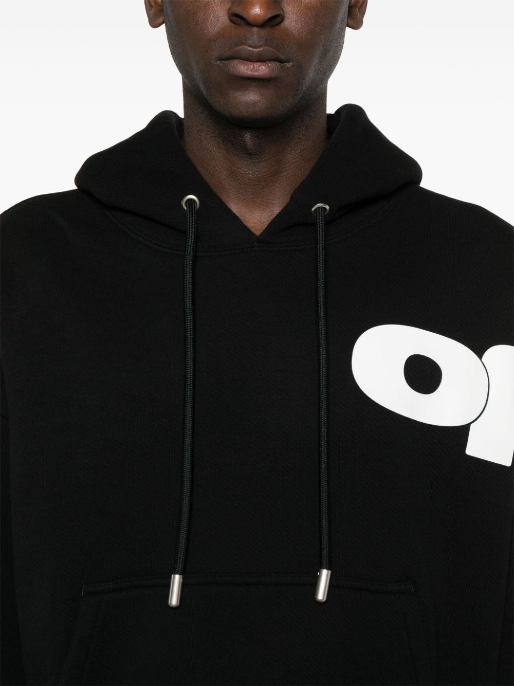 Off-White Shared Logo cotton hoodie Men