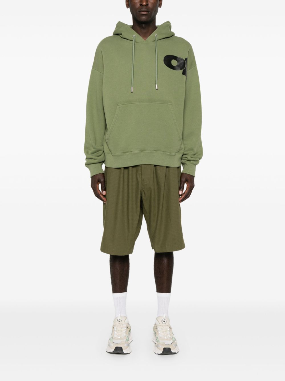 Off-White Shared Logo cotton hoodie Men