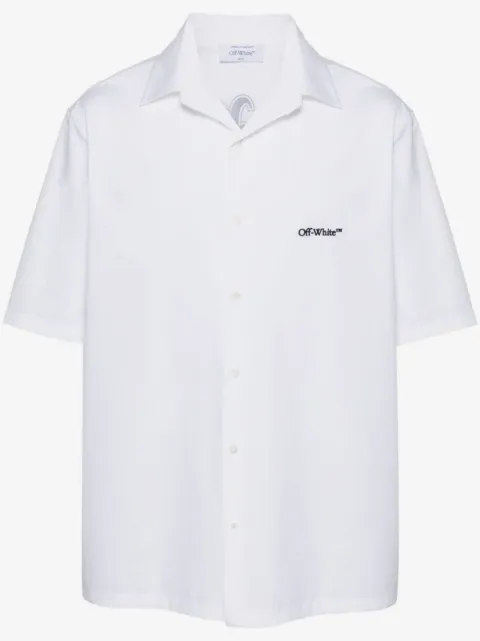 Off-White camisa de popelina Gothic Arrow