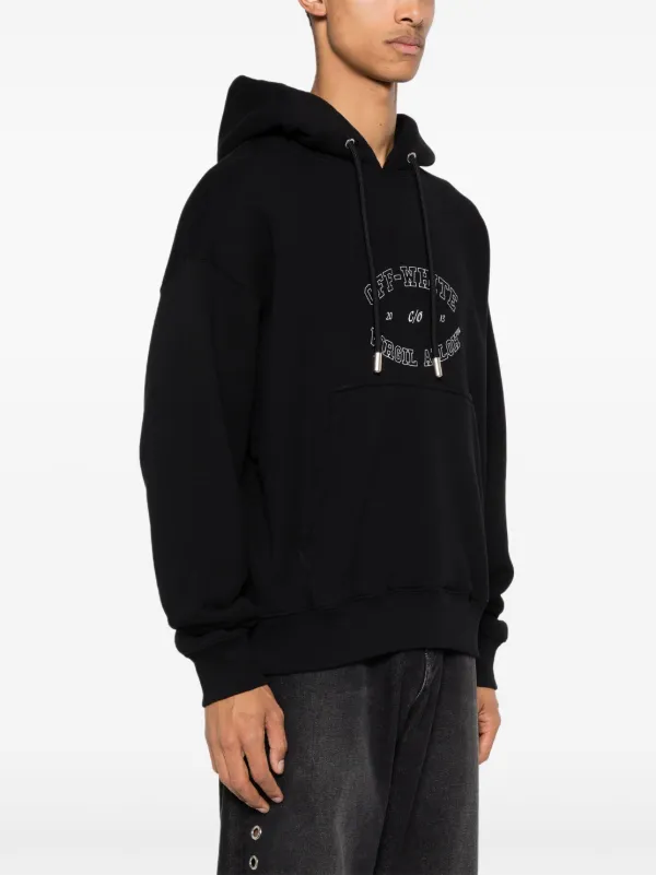パーカー・フーディ OFF WHITE Men Hoodies OMBB085S24FLE0011001 Black OMBB085C99FLE014_1001-