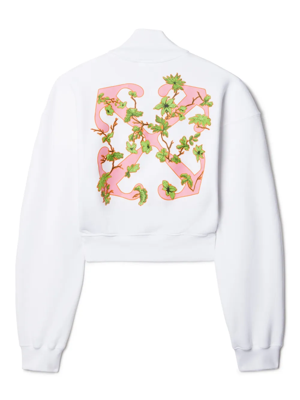 Ramage Flower Arrow cotton sweatshirt