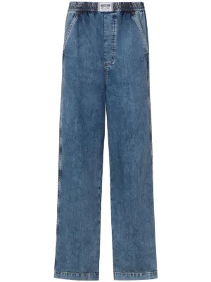 MOSCHINO JEANS Wide-Leg Jeans for Women - Shop Now at