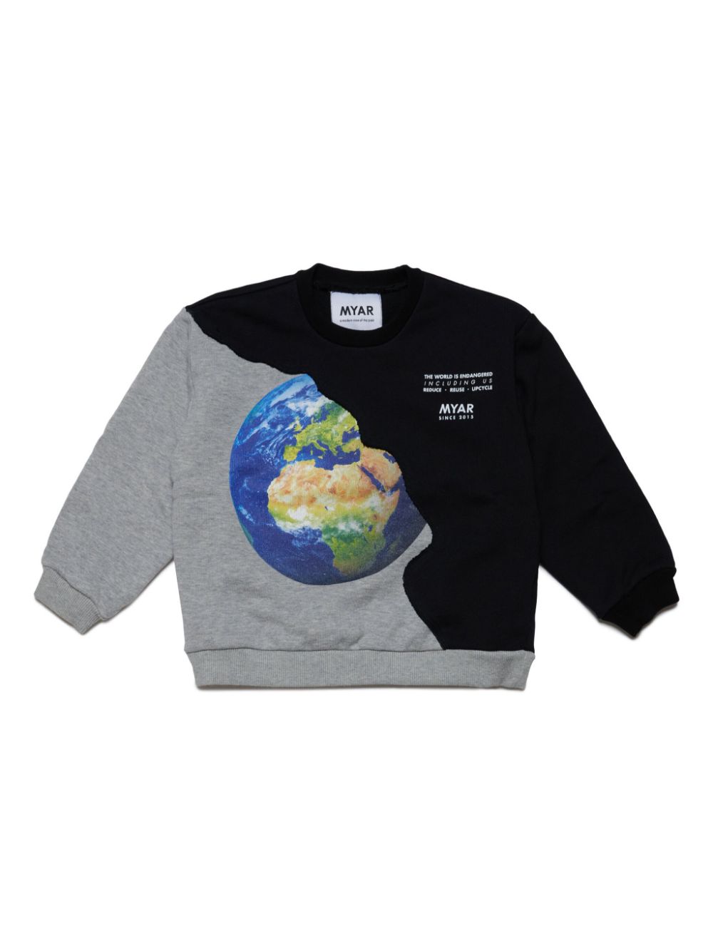 Myar Kids' World Endangered Cotton Sweatshirt In Myc04