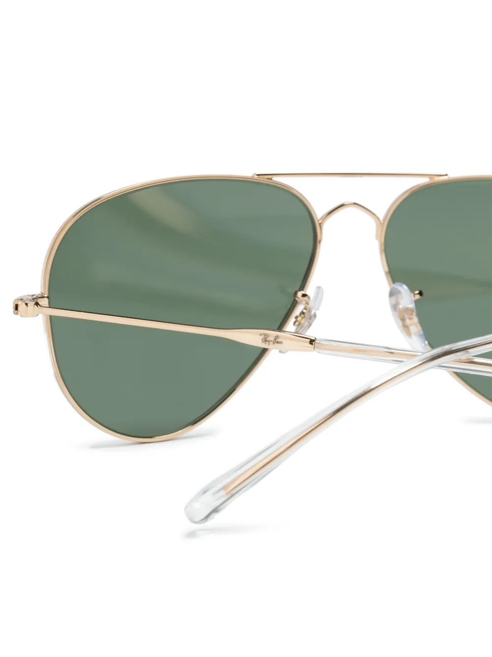 Ray-Ban Zonnebril met piloten montuur Goud