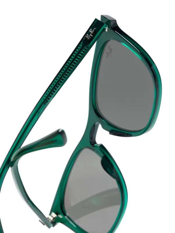 Ray-Ban スクエアフレーム サングラス | グリーン | FARFETCH JP