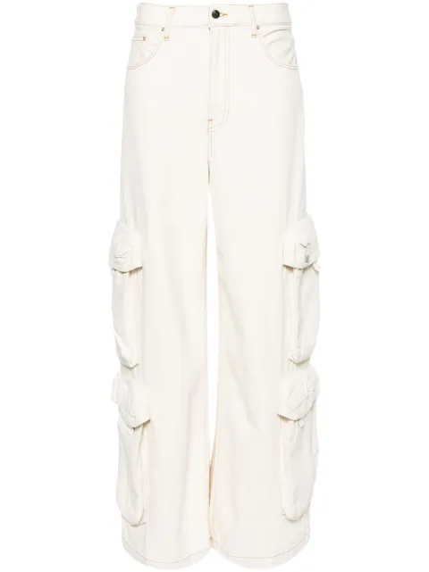 AMIRI high-waisted straight-leg jeans