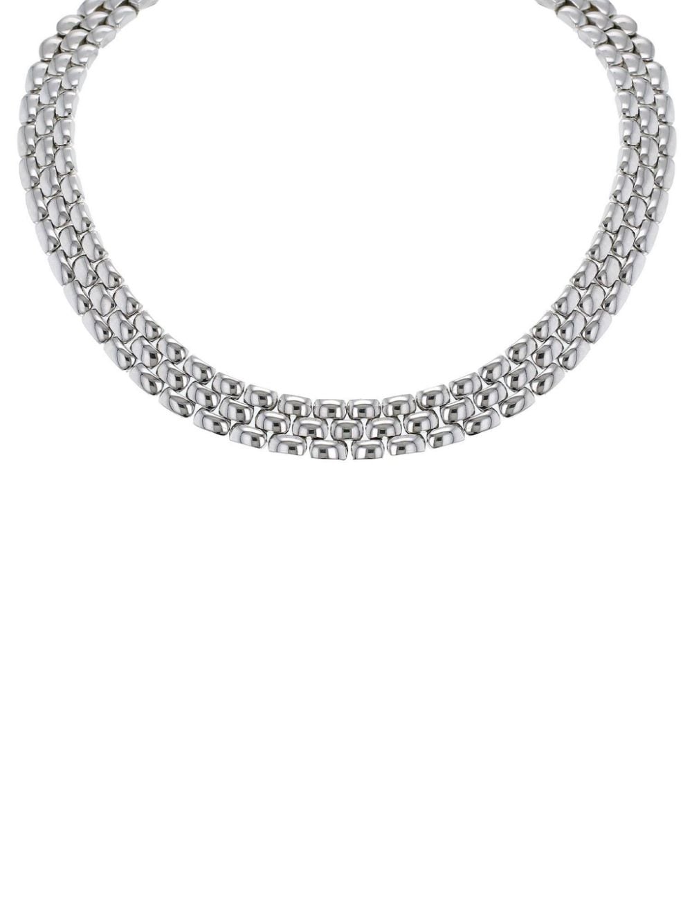 Chaumet white gold Khesis choker necklace - Wit