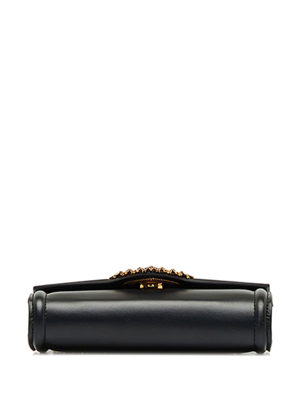 Pre-owned Dolce & Gabbana 2015-2022 Small Devotion Cross Body Bag In Black