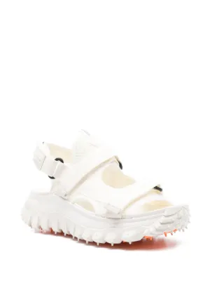 【送料&関税込】Moncler Multi-strap Flatform Sandal Moncler multi-strap Flatform Sandals | Red | FARFETCH