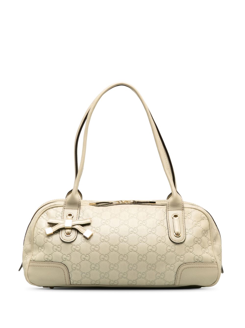 Pre-owned Gucci 2000-2015  Ssima Princy Shoulder Bag In White