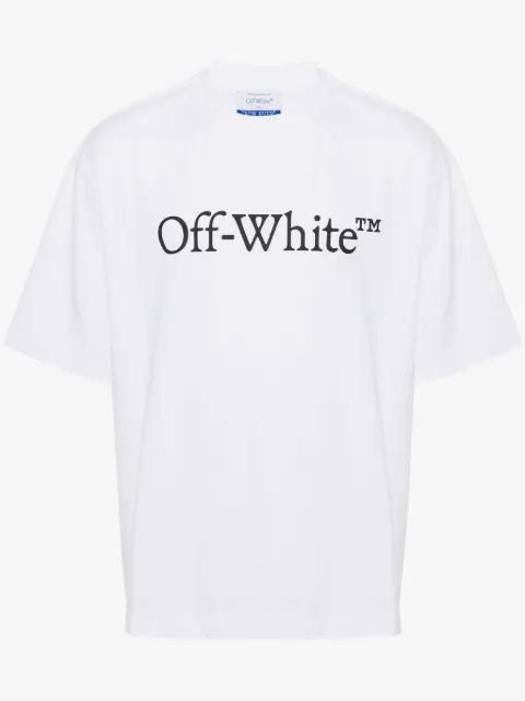 Off-White Big Bookish Skate cotton T-shirt