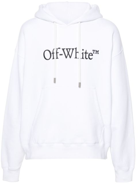 Off-White Big Bookish Skate cotton hoodie Men