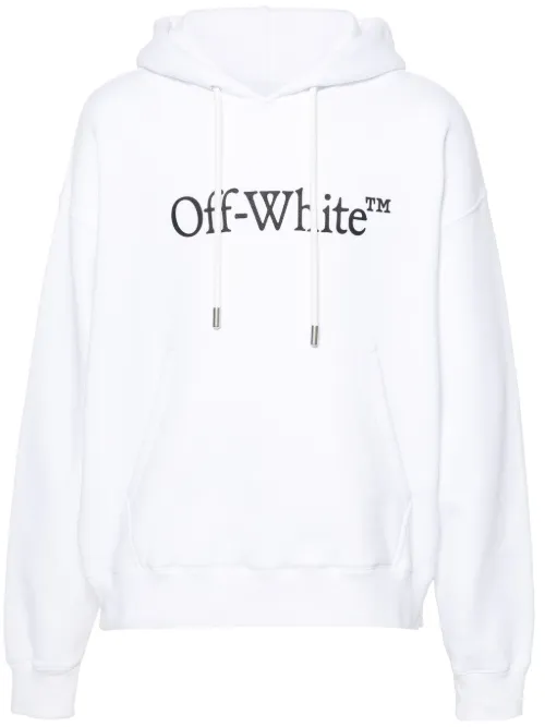 Hoodie Big Bookish Skate en coton - Off-White - Modalova