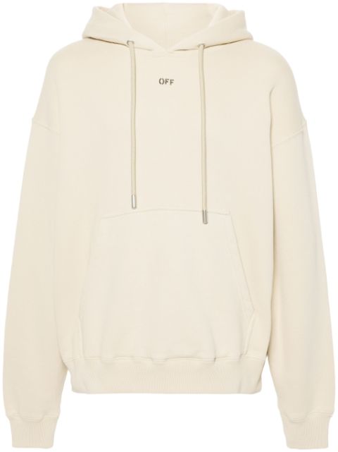 Off-White Off Stamp Skate cotton hoodie Men