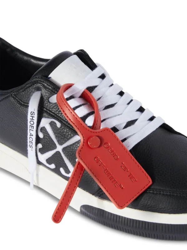 Off White Sneakers New Low Vulcanized Black IT 40