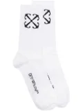 Off-White Arrows-motif cotton socks