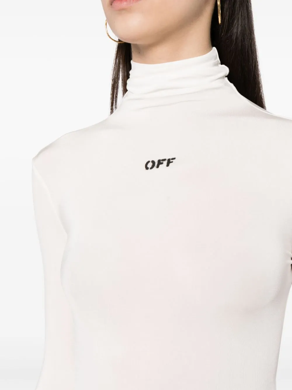 Off-White Top met logoprint Wit