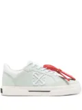 Off-White New Low Vulcanized canvas sneakers - Green