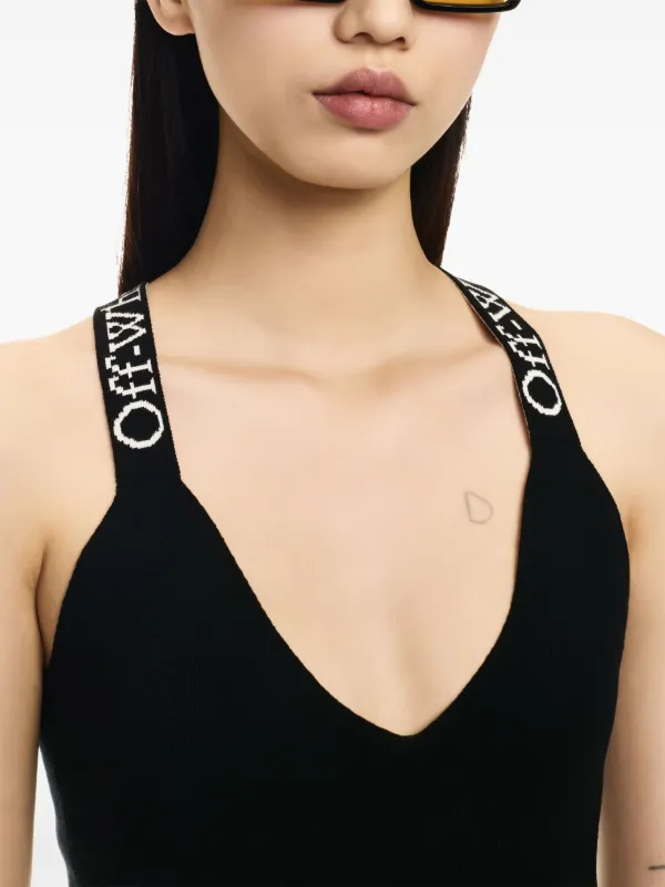 【関税&送料込】Off-White Black Mini Dress With Logo 23346691_48961166_600.jpg