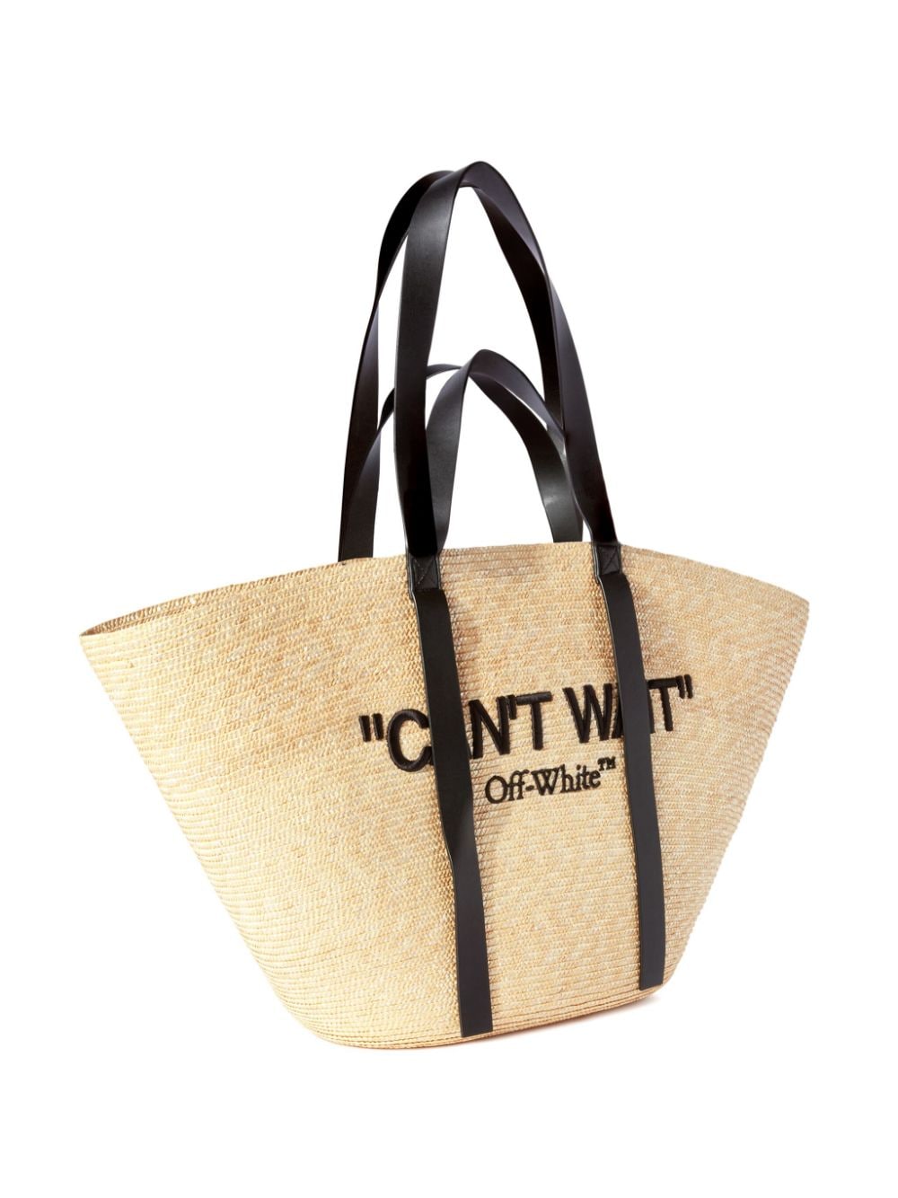 Shop Off-white Day Off Tote Bag In Neutrals