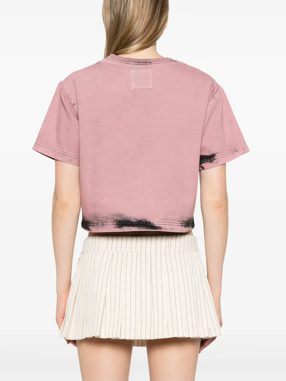 MOSCHINO JEANS Cropped top Roze