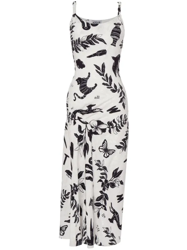 【関税&送料込み】Moschino Dress With Print 23348213_53340891_600.jpg