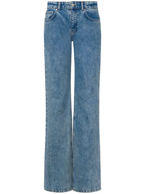 MOSCHINO JEANS low-rise straight-leg jeans