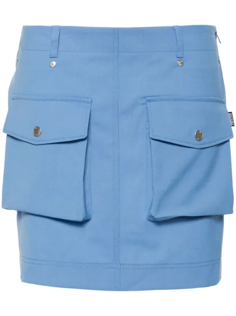 MOSCHINO JEANS cargo-pockets miniskirt