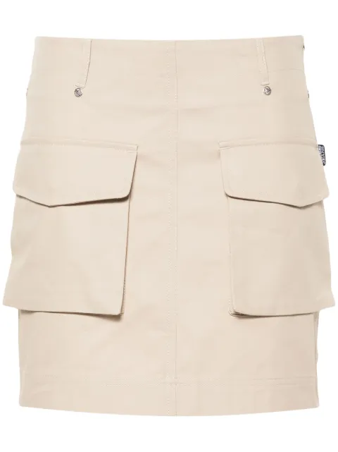 MOSCHINO JEANS cargo-pockets miniskirt