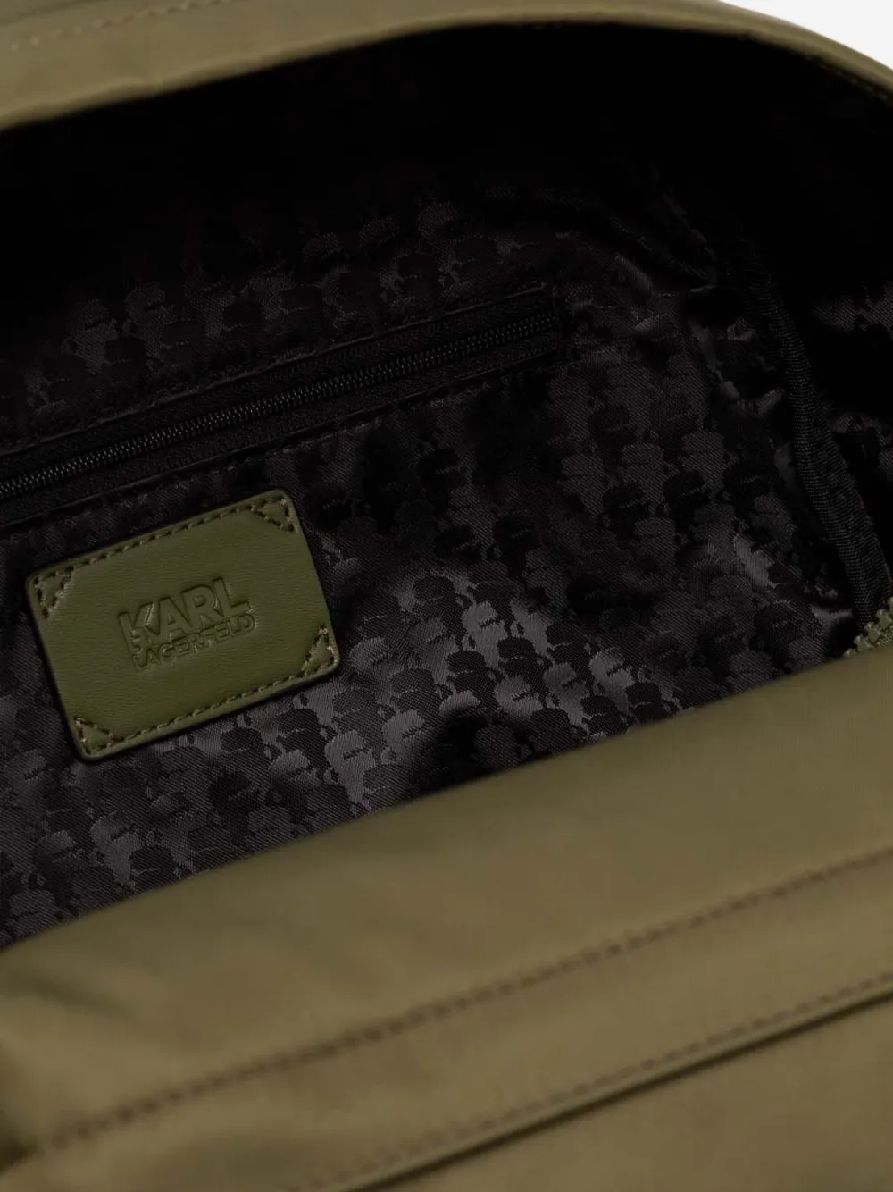 Karl Lagerfeld logo patch backpack | Men | Image 2
