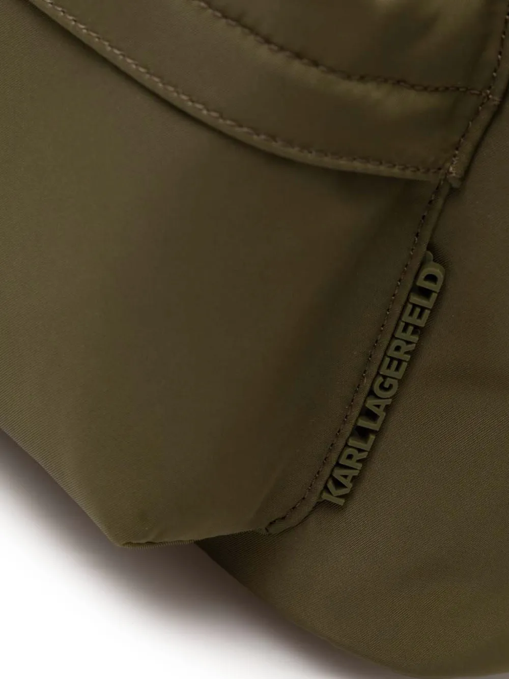 Karl Lagerfeld Rugzak met logopatch Groen