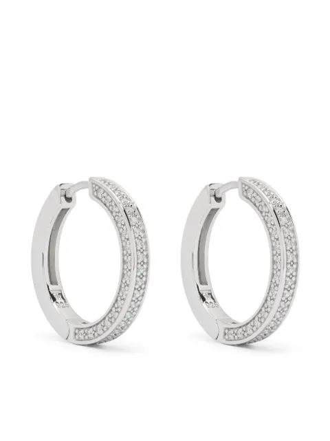 Tom Wood Nova medium hoop earrings