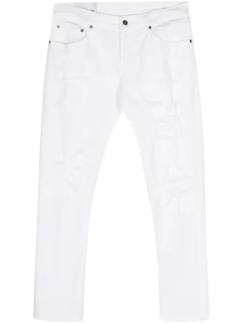 DONDUP skinny jeans con efecto envejecido