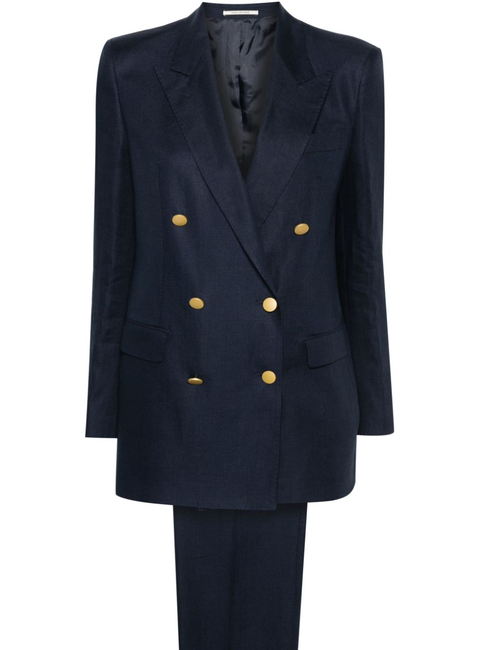 Tagliatore T-jasmine Double-breasted Suit In Blue