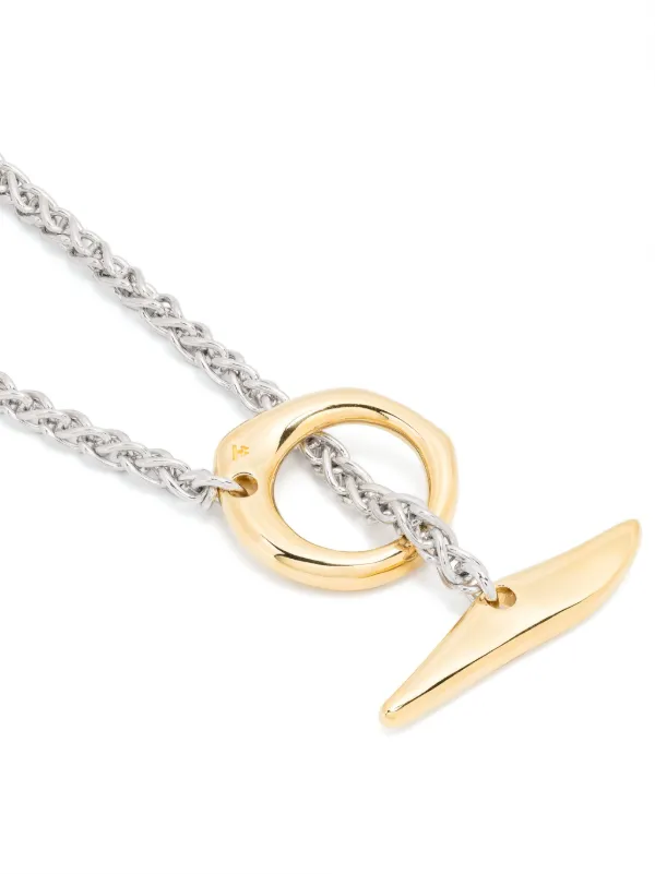 Tom Wood Robin Duo L Chain Necklace | シルバートーン