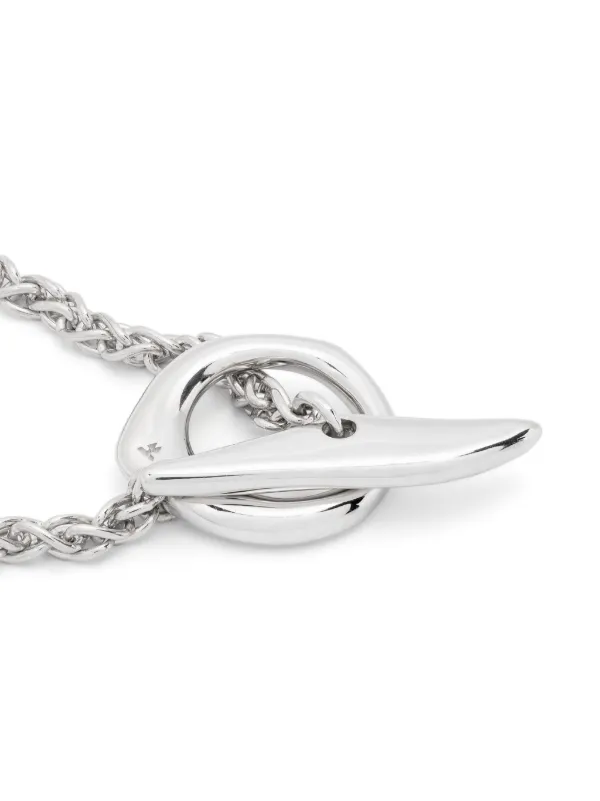 Tom Wood Robin wheat-chain Bracelet | Silver | FARFETCH CY