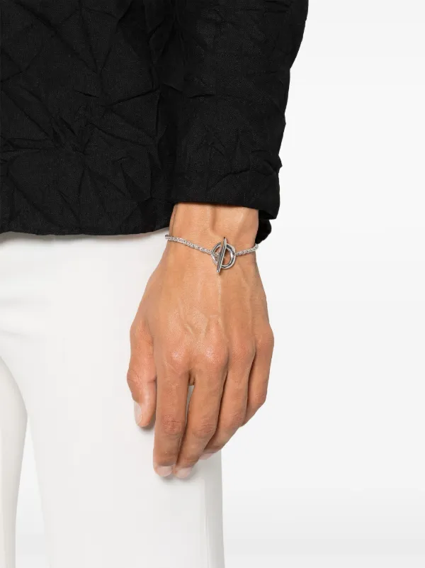 Tom Wood Robin wheat-chain Bracelet | Silver | FARFETCH KW