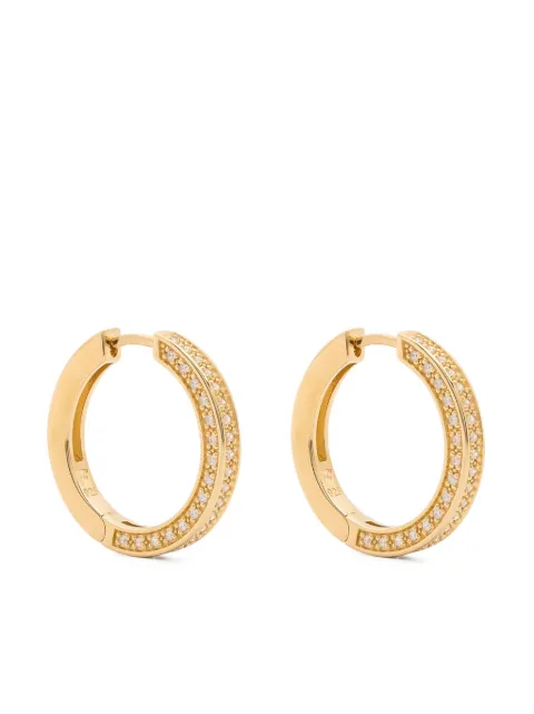 Tom Wood Nova medium hoop earrings