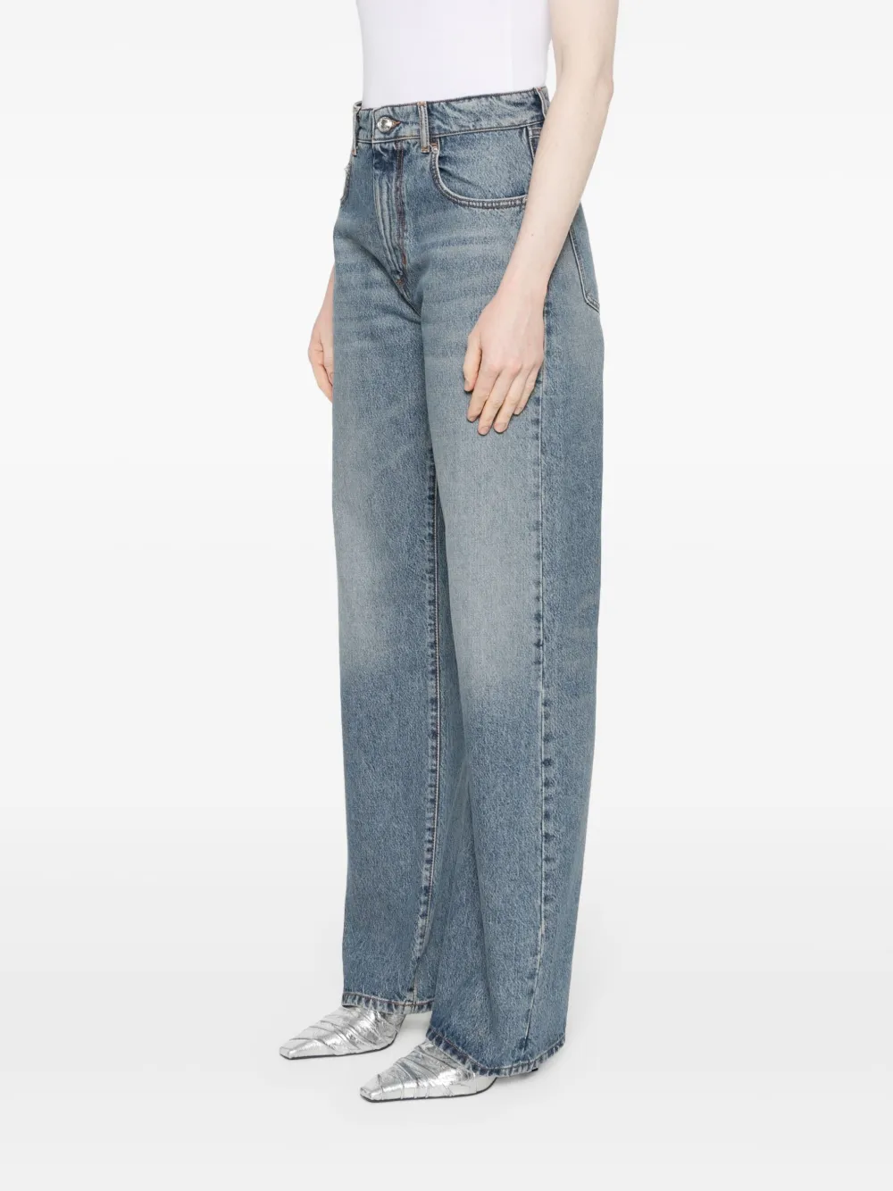 Sportmax Straight jeans Blauw