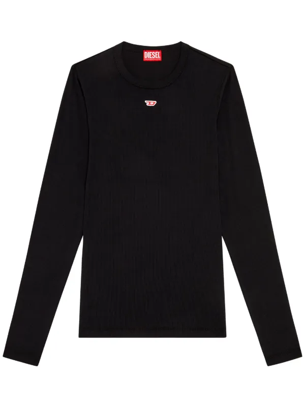 Diesel D-Ribber ロングTシャツ | ブラック | FARFETCH JP