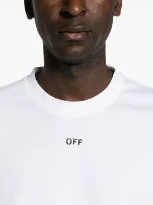 Off-White ロゴ Tシャツ | ホワイト | FARFETCH JP