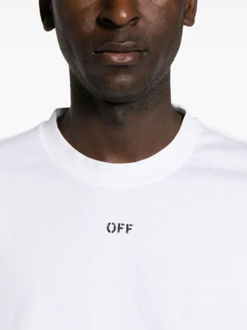 Off-White t-shirt en coton à logo imprimé
