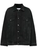 Off-White Arrows-motif denim jacket - Black